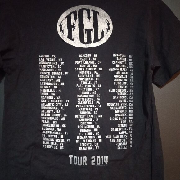 Florida Georgia Line 2014 Tour Tee - This Is  How We Roll - Picture 5 of 5